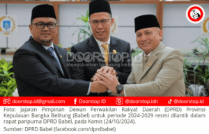 Pimpinan DPRD Babel Resmi Dilantik, Fokus pada Pembangunan Berkelanjutan