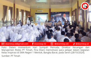 Inspirasi dari Alumni, Fina Eliani Motori Pelajar SMAN 1 Mentok di Hari Sumpah Pemuda