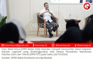 Eddy Iskandar Beri Sekolah Legislatif Pada Ratusan Mahasiswa UBB