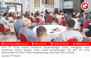 PT Timah Evaluasi Kinerja Mitra, Guna Tingkatkan Tata Kelola Perusahaan Baik dan Transparan