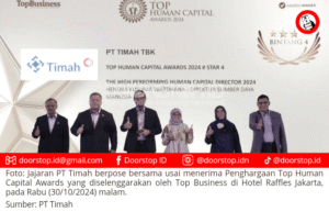 PT Timah Terima Dua Penghargaan di TOP Human Capital Awards 2024