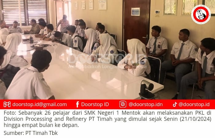 Implementasikan Program Merdeka Belajar, PT Timah Fasilitasi Siswa untuk PKL