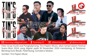 Tins Papers Music Siap “Nge-Jazz” di Festival Suara Musi 2024