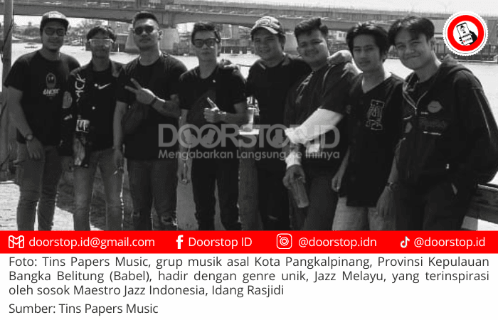 Tins Papers Music: Band Milenial Jazz Melayu Terinspirasi Maestro Idang Rasjidi