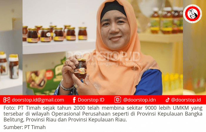 Hingga Oktober 2024, PT Timah Telah Salurkan Permodalan Rp 7,5 Miliar bagi 158 UMKM