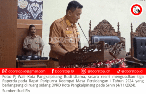 Budi Utama Sampaikan Tiga Usulan Raperda, Salah Satunya Perkuat PAD