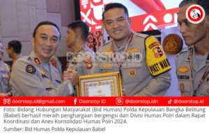Upload SPIT Terbanyak, Bid Humas Polda Kepulauan Babel Diganjar Penghargaan oleh Divhumas Polri