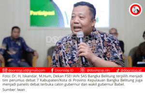Dekan FSEI IAIN SAS Babel Dr. Iskandar, Pimpin Tim Perumus Debat Publik untuk Pilkada 2024
