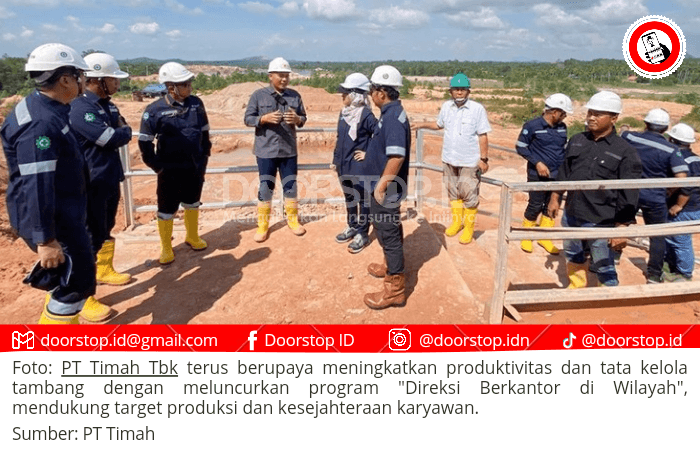 PT Timah Luncurkan Program ‘Direksi Berkantor di Wilayah’, Dukung Target Produksi dan Kesejahteraan Karyawan