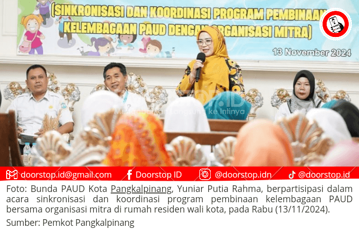 Bunda PAUD Pangkalpinang Tegaskan Pentingnya Pembentukan Karakter Anak Sejak Dini