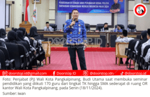 Seminar Pendidikan Hadapi Tantangan Sosial dan Politik, Pj Wali Kota: Guru Adalah Pilar Masa Depan Bangsa
