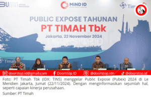 Kinerja Cemerlang PT Timah Tbk di 2024, Produksi Naik 36%, Laba Tembus Rp908,81 Miliar