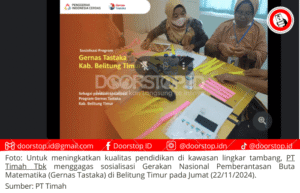 PT Timah Tbk Perkuat Pendidikan di Belitung Timur Lewat Gernas Tastaka