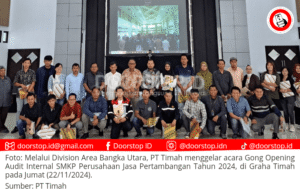 PT Timah Gelar Gong Opening Audit Internal SMKP 2024