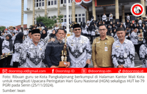 Peringati HGN 2024, Pj Wali Kota Pangkalpinang Tekankan Peran Guru dalam Membangun Bangsa