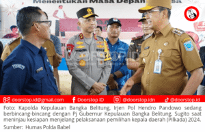 Polda dan Pj Gubernur Babel Pastikan Keamanan, Kesiapan Logistik, dan Kenyamanan Warga Jelang Pilkada Serentak 2024