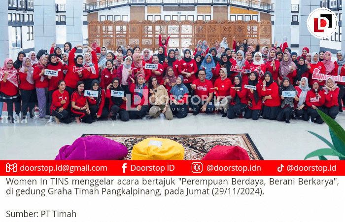 PT Timah Komitmen Dalam Pengembangan SDM Melalui Program Women In TINS
