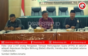 PTPS Menjabat Selama Sebulan, Begini Rinciannya