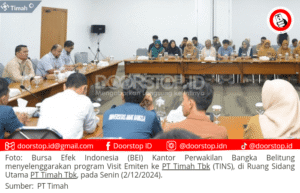 TINS Terima Galery Investasi dan Visit Emiten BEI Kantor Perwakilan Babel