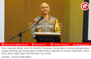 Polda Babel Gelar Rakor Persiapan Pengamanan Nataru 2024, Fokus pada Mobilitas dan Keamanan Publik