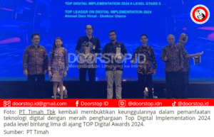 PT Timah Tbk Raih Penghargaan Bergengsi di TOP Digital Awards 2024
