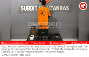 Residivis Curat Kembali Diringkus, Polisi Kejar Rekan yang Masih Buron