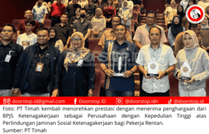PT Timah Tbk Raih Penghargaan atas Kepedulian Terhadap Perlindungan Sosial Pekerja Rentan