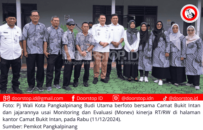 Sinergi RT/RW dan Pemkot Pangkalpinang Kunci Keberhasilan Gerbang PAD
