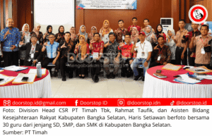 PT Timah Tbk Tingkatkan Kompetensi Guru Lewat Program ”Timah Mengajar”