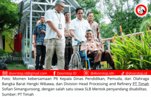 PT Timah dan Pemkab Bangka Barat Selenggarakan Program Makan Bergizi untuk Siswa SLB Mentok
