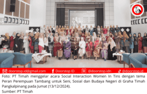 PT Timah Tbk Dorong Pemberdayaan Perempuan Tambang Melalui Women In Tins