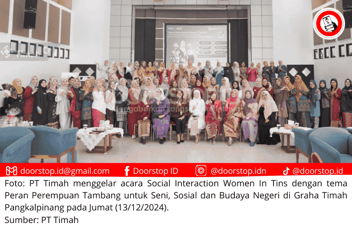 PT Timah Tbk Dorong Pemberdayaan Perempuan Tambang Melalui Women In Tins