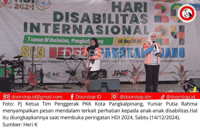 Hadiri Peringatan HDI 2024, Yuniar Sampaikan Pesan Mendalam