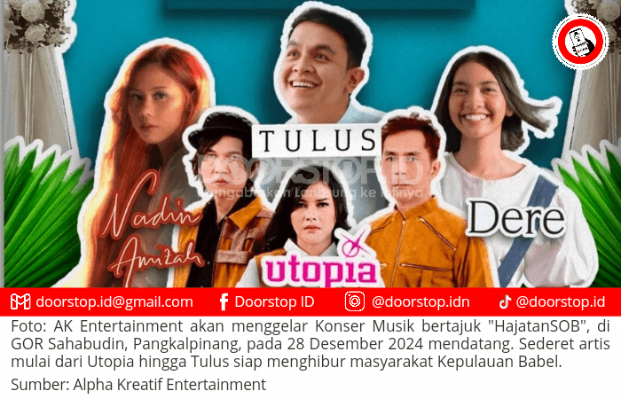 Konser HajatanSOB Tinggal Menghitung Hari! CEO AK Entertainment: Segera Amankan Tiket Sebelum Kehabisan