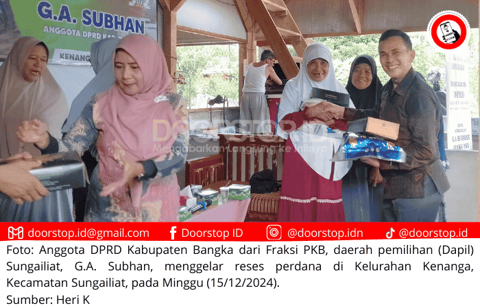 Gelar Reses di Kelurahan Kenanga, G.A Subhan Serap Aspirasi Warga, Soroti BPJS Kesehatan dan Pendidikan