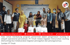 PT Timah Dorong Penurunan Stunting di Bangka Barat Melalui Program Kemunting