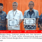 PT Timah Raih Penghargaan Dua Tahun Berturut-turut atas Kontribusi Pajak Terbesar di Bangka Barat