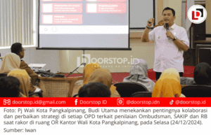 Pj Wali Kota Pangkalpinang Targetkan Perbaikan Drastis pada Penilaian Ombudsman, SAKIP, dan RB 2025