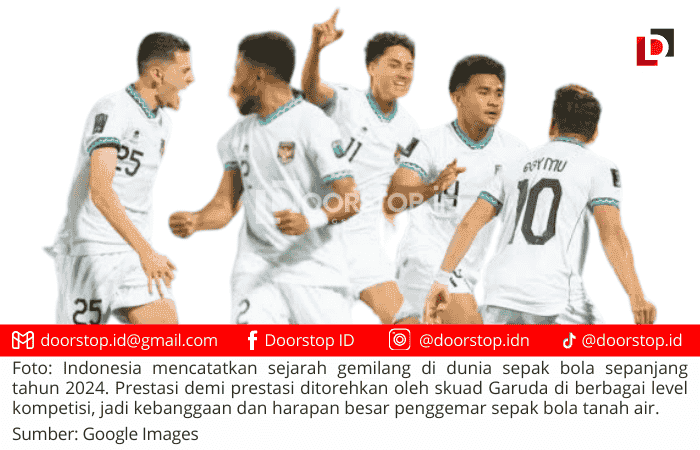 2024 Jadi Tahun Emas Sepak Bola Indonesia: Rekor, Prestasi, dan Harapan Baru