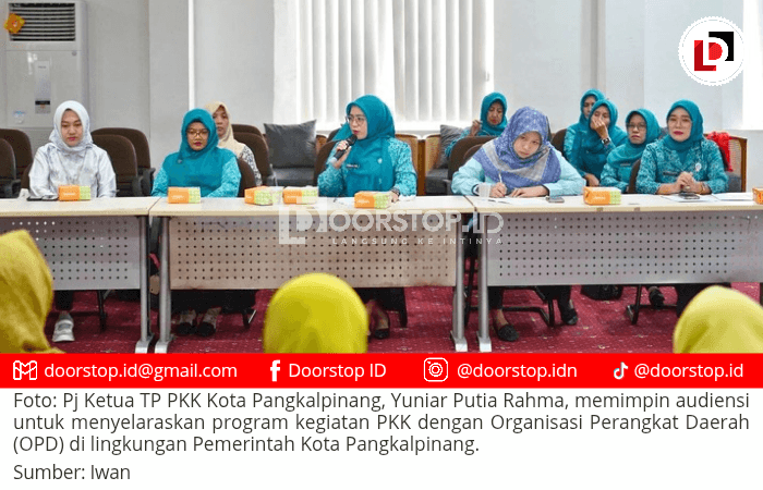 PKK Pangkalpinang Sinkronkan Program dengan OPD, Fokus pada Sinergi dan Efektivitas