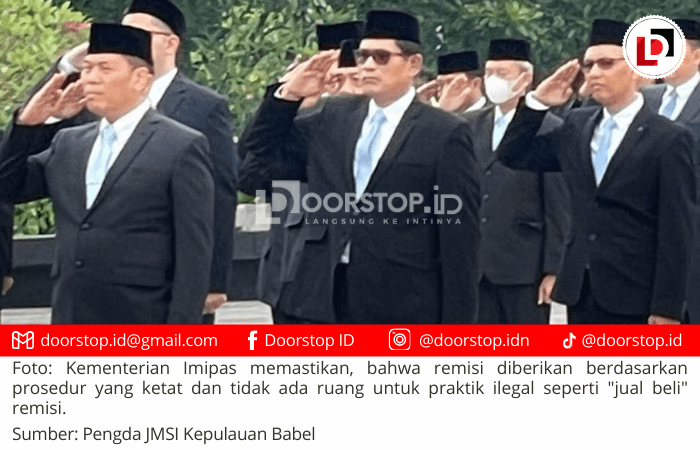 Tanggapi Isu Jual Beli Remisi: Imipas Tegaskan Pemberian Remisi Sesuai Aturan Undang-Undang