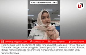 Postingan TikTok ‘Ibu Suri Wakanda’ Tuai Kontroversi, Hina Profesi Honorer Pengguna BPJS?