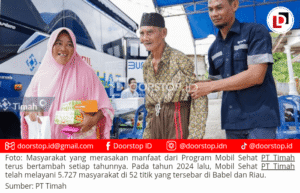 Mobil Sehat PT Timah Layani 5.727 Warga di 52 Titik Sepanjang 2024