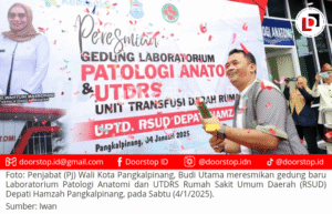 Resmikan Laboratorium Patologi Anatomi dan UTDRS RSUD Depati Hamzah, Budi: Harus Dioptimalkan