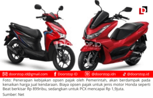 Opsen Pajak Diberlakukan Hari Ini, Harga Honda Beat dan PCX Bakal Naik?