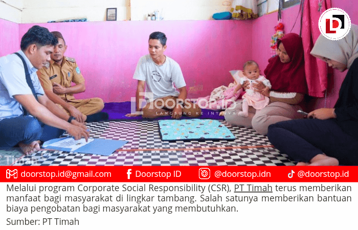 PT Timah Rutin Beri Bantuan Biaya Pengobatan Warga Melalui CSR