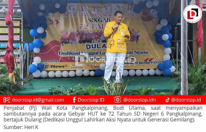 Pj Wali Kota Pangkalpinang Dorong Kreativitas dan Kebersamaan dalam Pendidikan