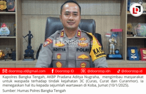 Polres Bangka Tengah Imbau Warga Waspadai 3C