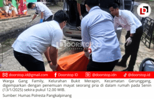 Warga Gerunggang Digegerkan Penemuan Mayat di Dalam Rumah, Polisi Dalami Penyebab Kematian