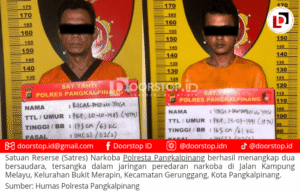 Satres Narkoba Polresta Pangkalpinang Ringkus Dua Bersaudara Residivis Pengedar Sabu
